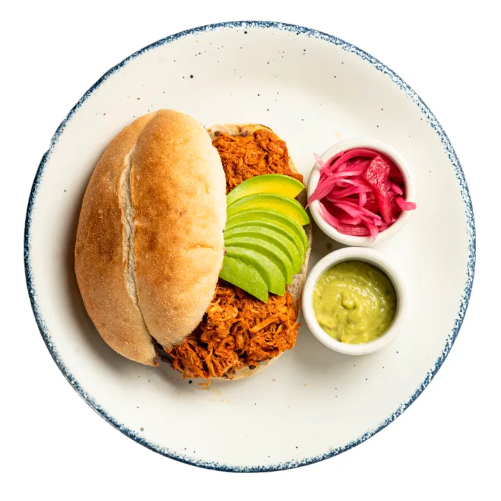Ver foto de Torta de cochinita pibil