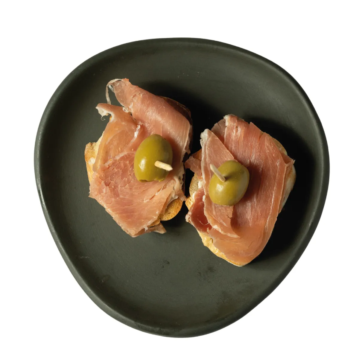 Ver foto de Jamón serrano y queso crema